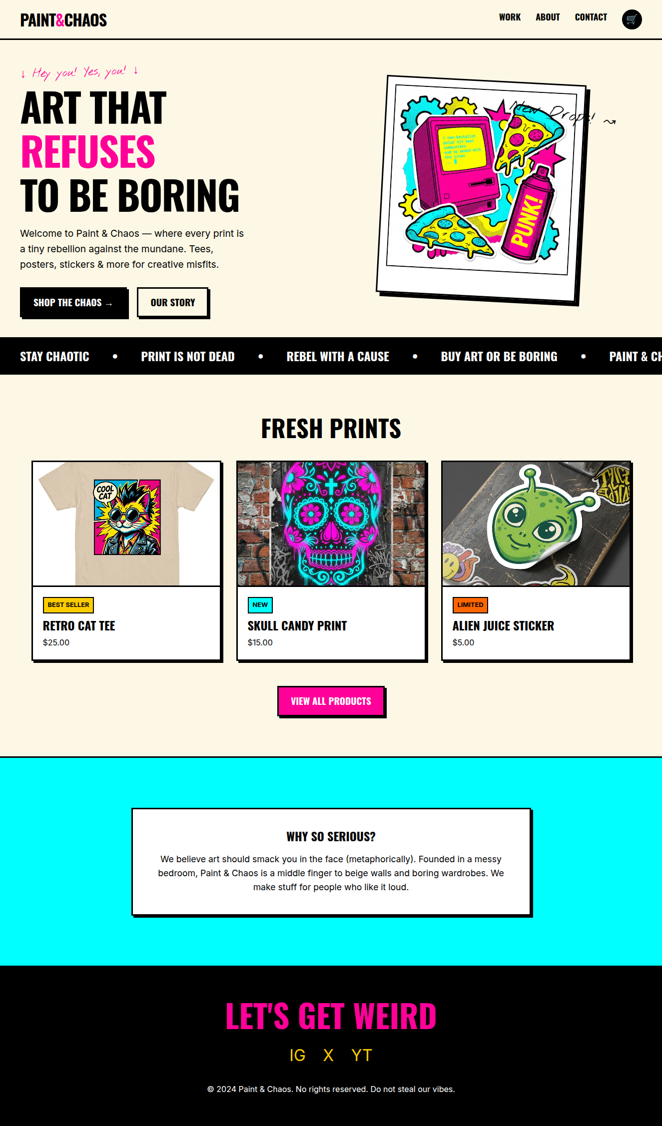 Paint & Chaos Case Study